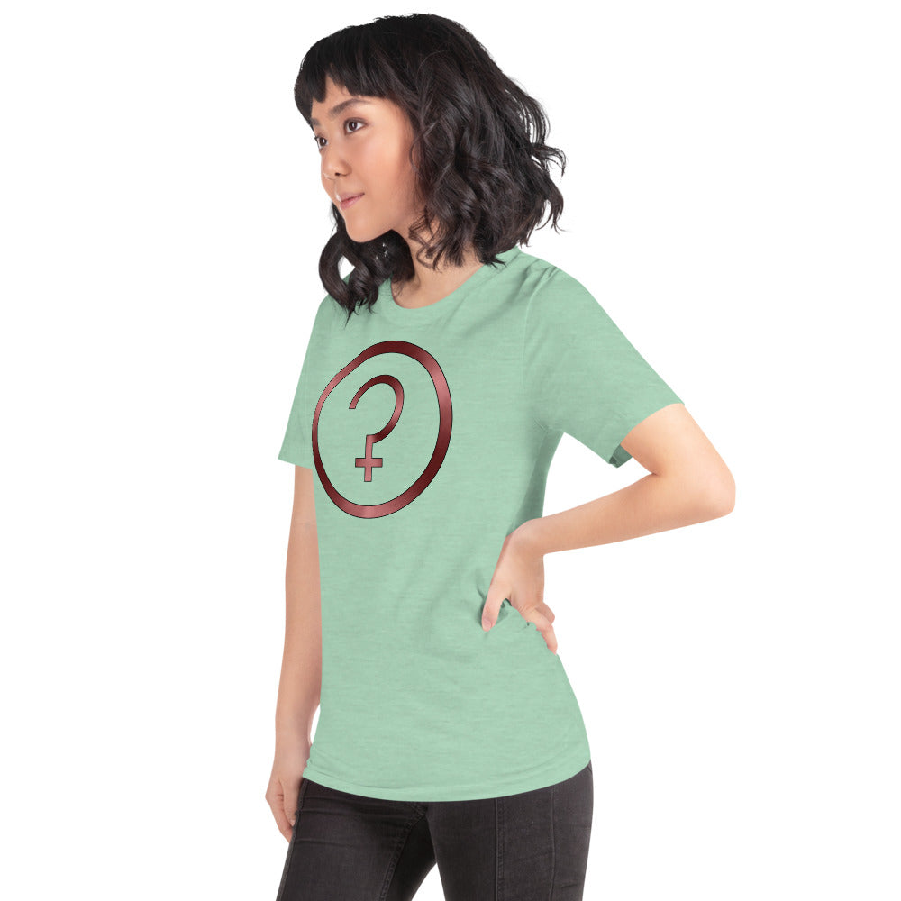 Metallic Zodiac Circle - Crimson Ceres - Short-sleeve unisex t-shirt
