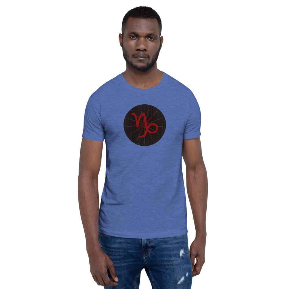 Dark Tredecim - Circle - Capricorn - Short-sleeve unisex t-shirt
