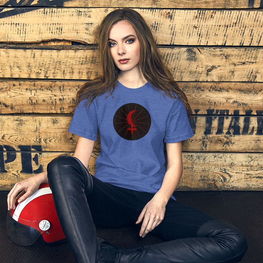 Dark Tredecim - Circle - Black Moon Lilith - Short-sleeve unisex t-shirt