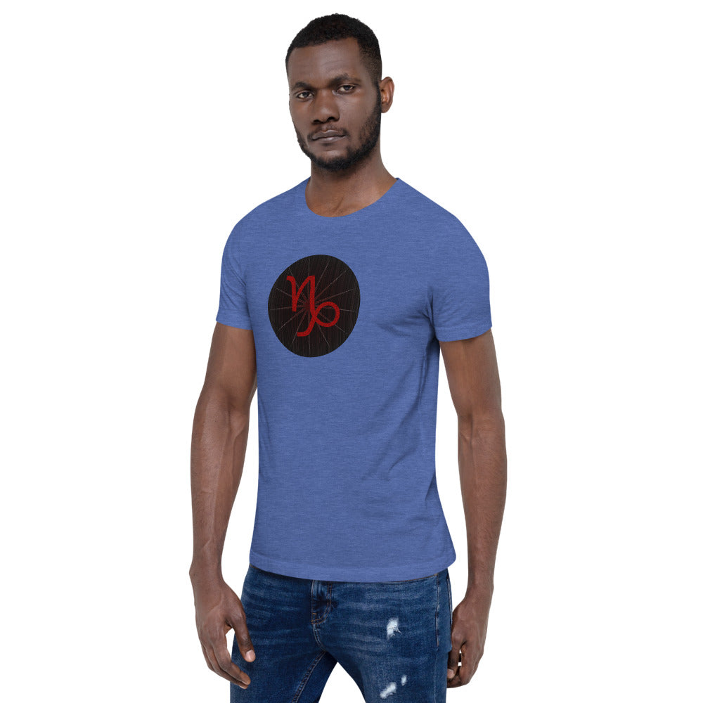 Dark Tredecim - Circle - Capricorn - Short-sleeve unisex t-shirt