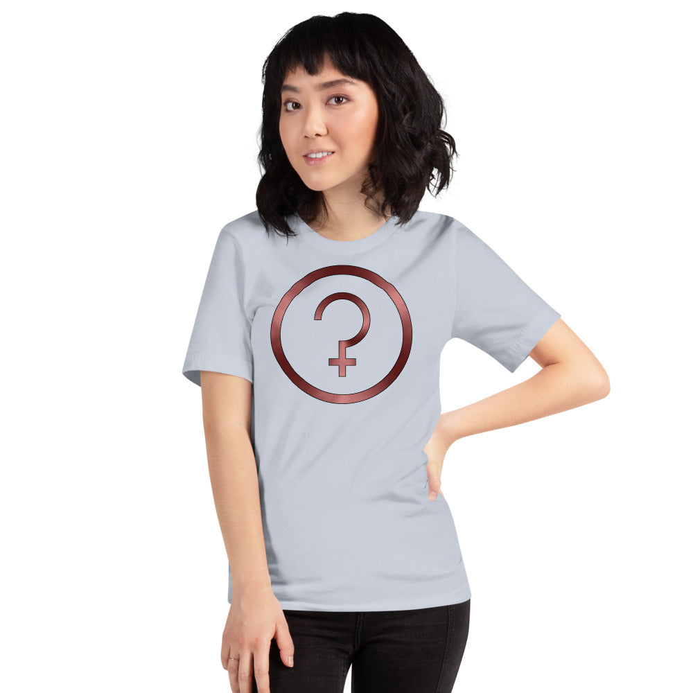 Metallic Zodiac Circle - Crimson Ceres - Short-sleeve unisex t-shirt