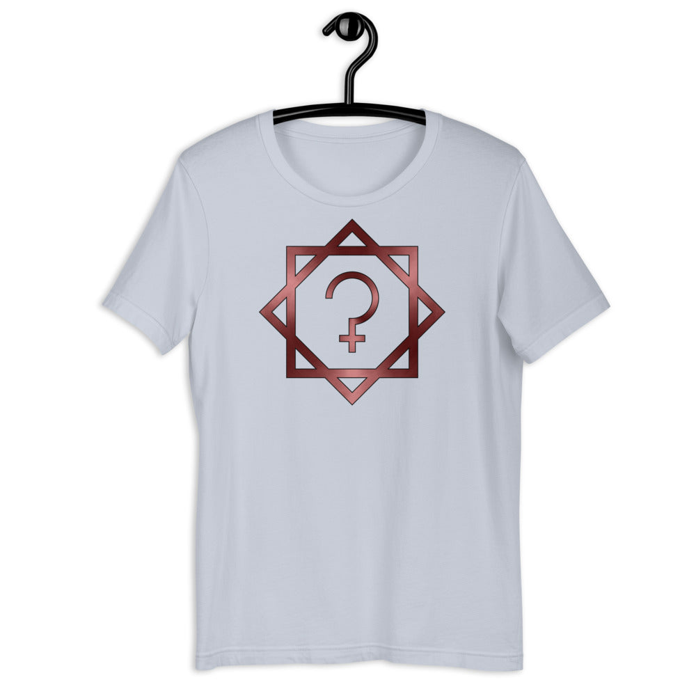 Metallic Zodiac Double-Box - Crimson Ceres - Short-sleeve unisex t-shirt