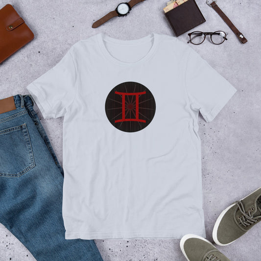 Dark Tredecim - Circle - Gemini - Short-sleeve unisex t-shirt