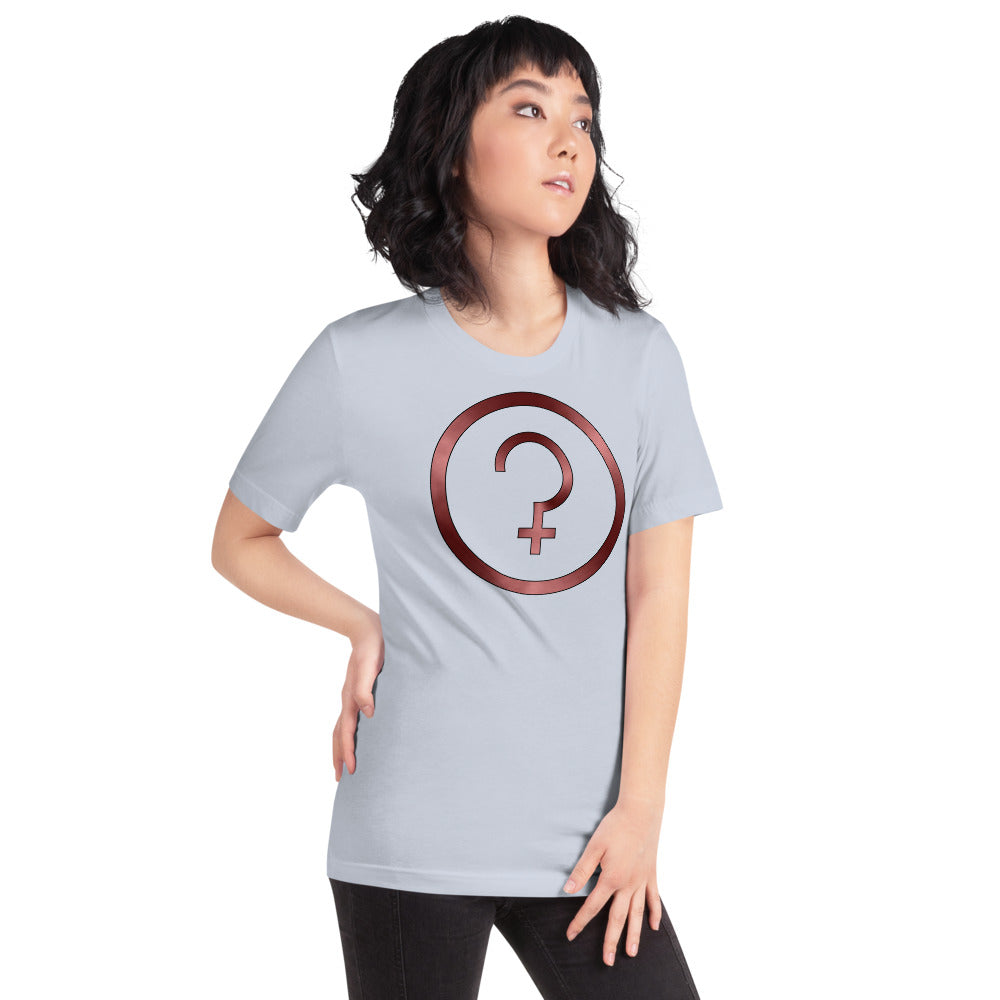 Metallic Zodiac Circle - Crimson Ceres - Short-sleeve unisex t-shirt