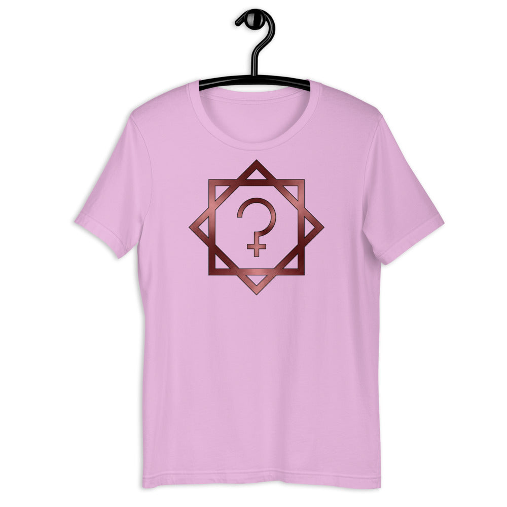 Metallic Zodiac Double-Box - Crimson Ceres - Short-sleeve unisex t-shirt