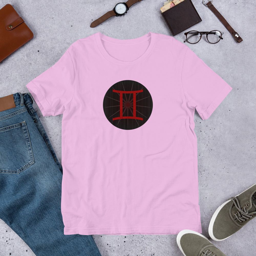Dark Tredecim - Circle - Gemini - Short-sleeve unisex t-shirt