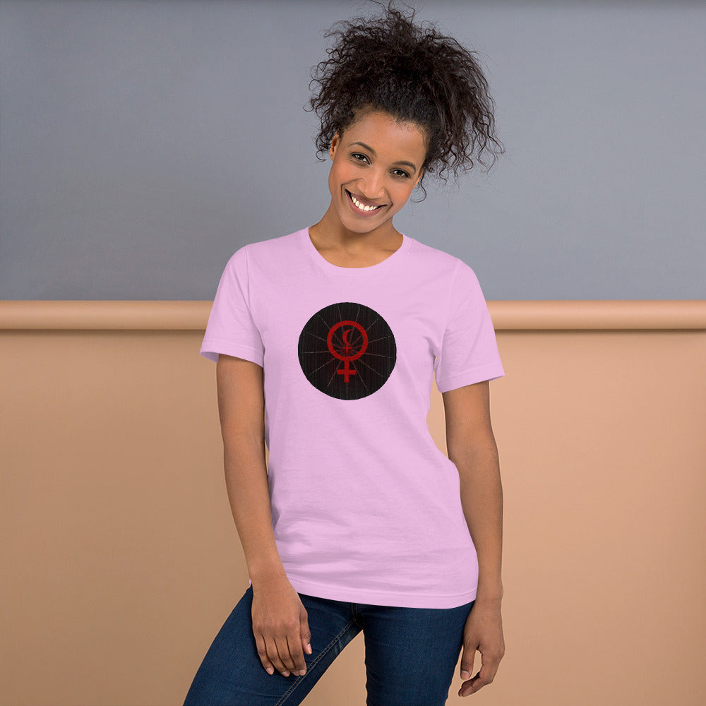 Dark Tredecim - Circle - Divine Feminine - Short-sleeve unisex t-shirt