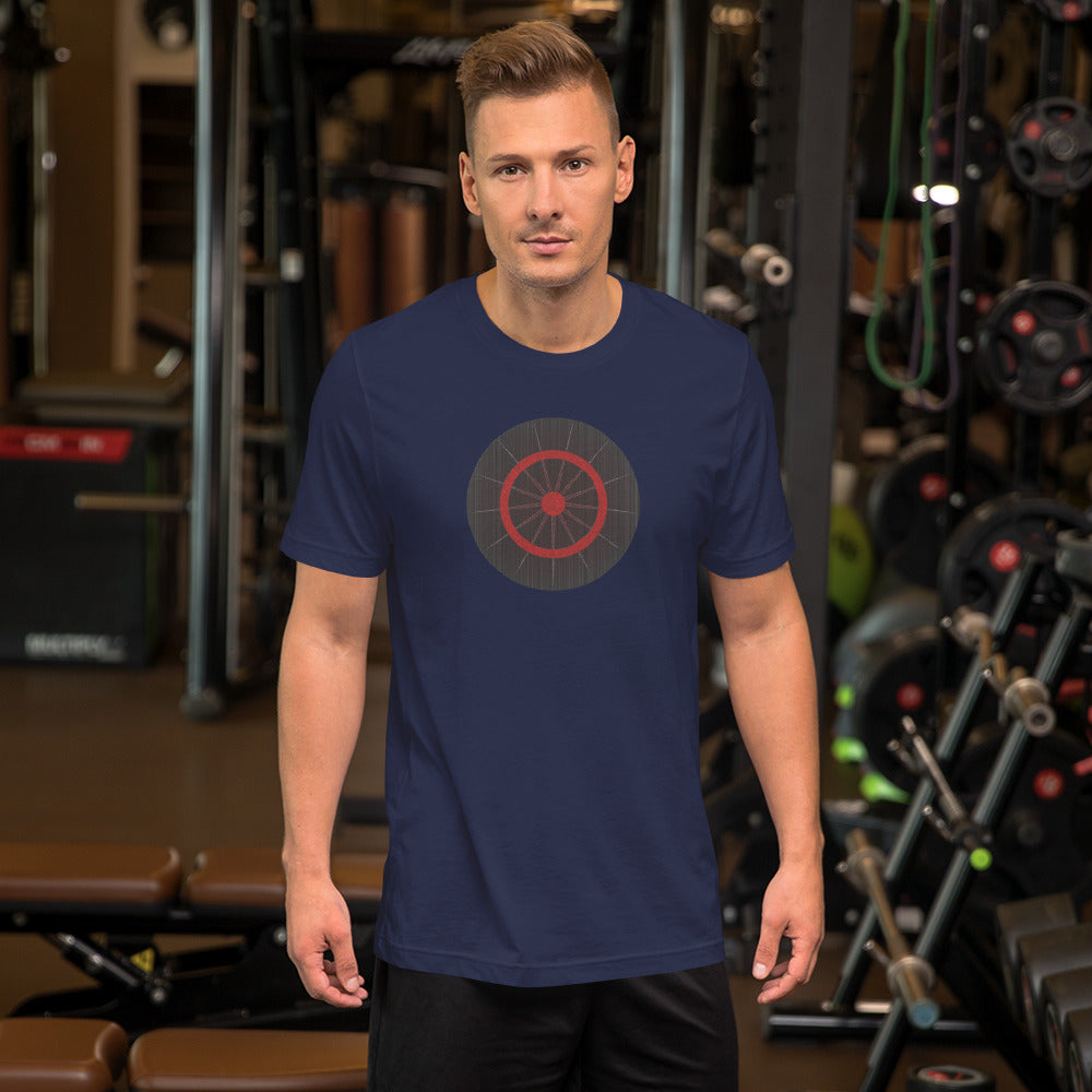 Dark Tredecim - Circle - Sun - Short-sleeve unisex t-shirt