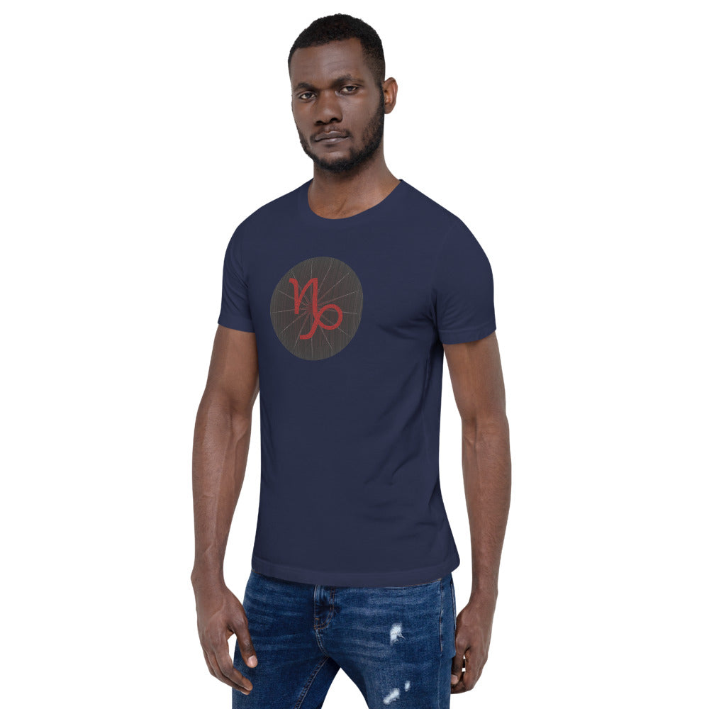 Dark Tredecim - Circle - Capricorn - Short-sleeve unisex t-shirt