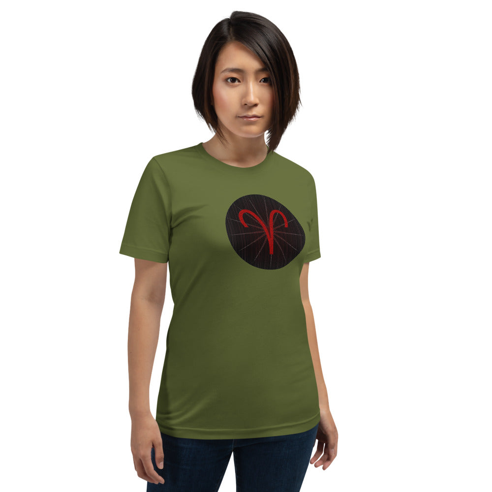 Dark Tredecim - Circle - Aries - Short-sleeve unisex t-shirt