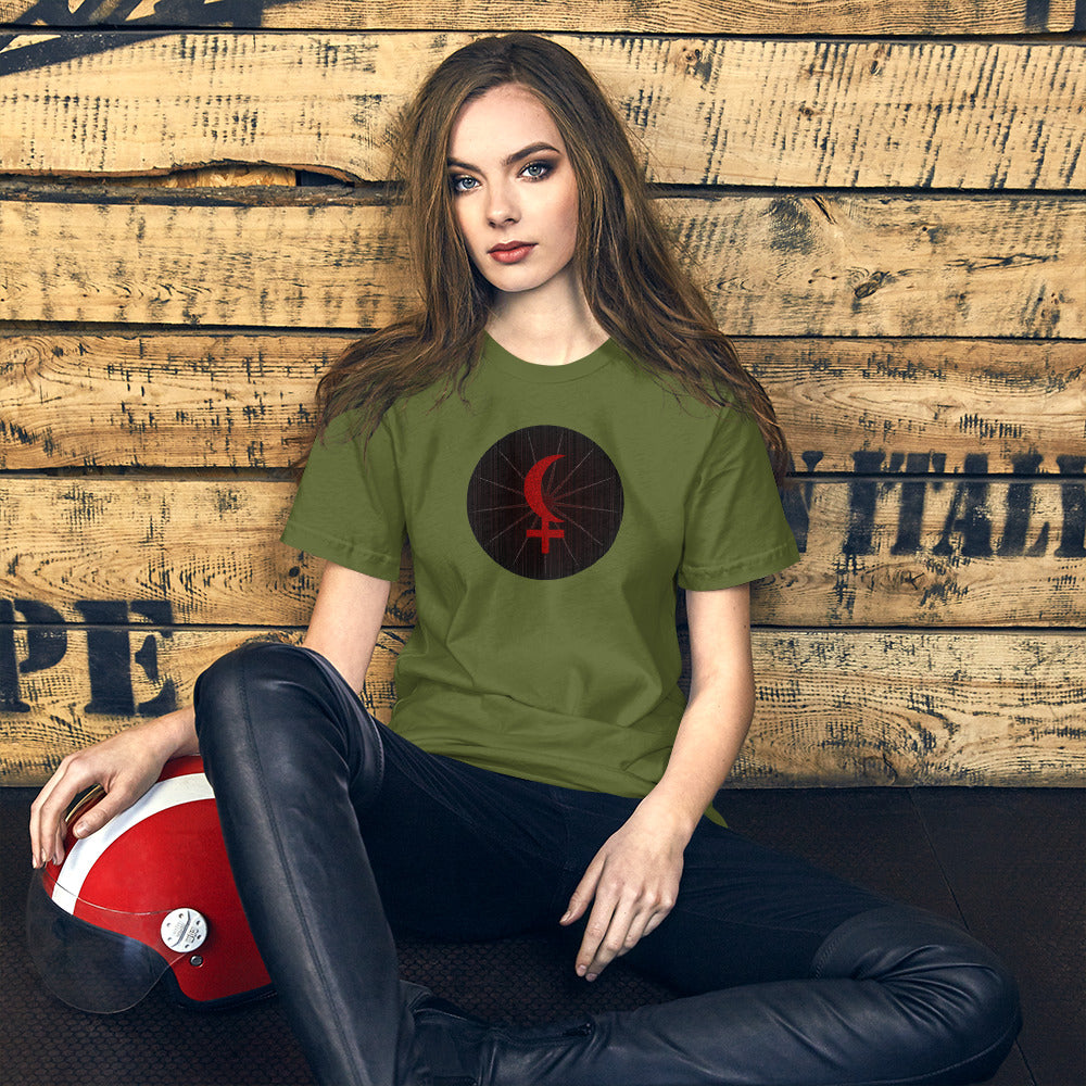 Dark Tredecim - Circle - Black Moon Lilith - Short-sleeve unisex t-shirt