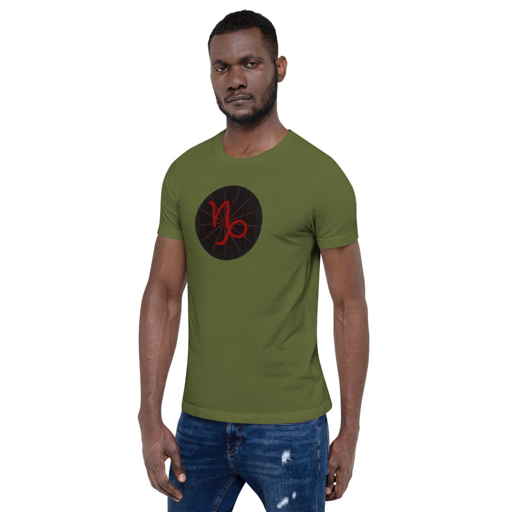 Dark Tredecim - Circle - Capricorn - Short-sleeve unisex t-shirt
