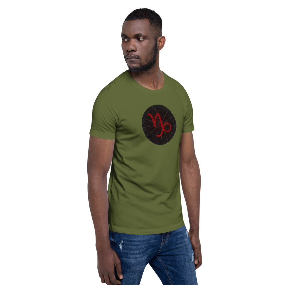 Dark Tredecim - Circle - Capricorn - Short-sleeve unisex t-shirt