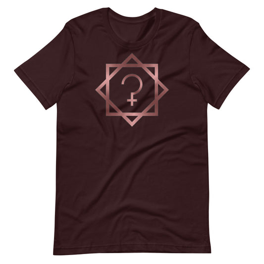 Metallic Zodiac Double-Box - Crimson Ceres - Short-sleeve unisex t-shirt