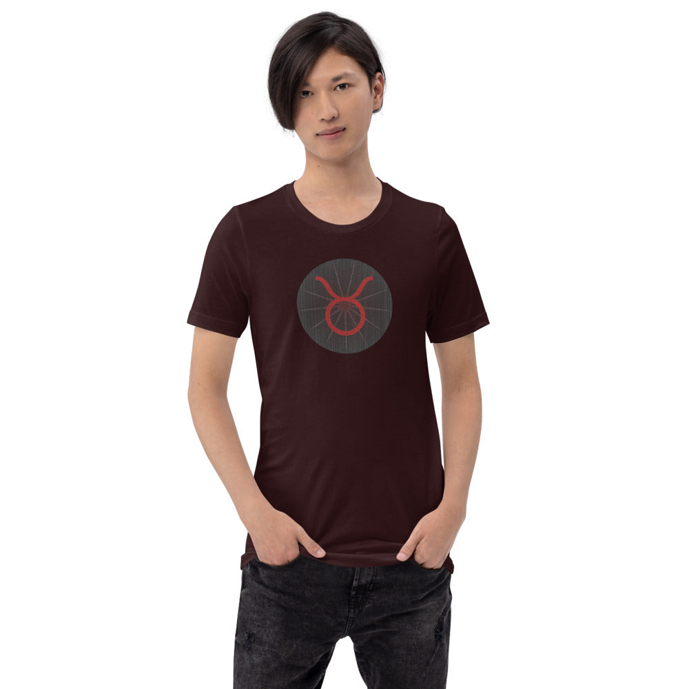 Dark Tredecim - Circle - Taurus - Short-sleeve unisex t-shirt