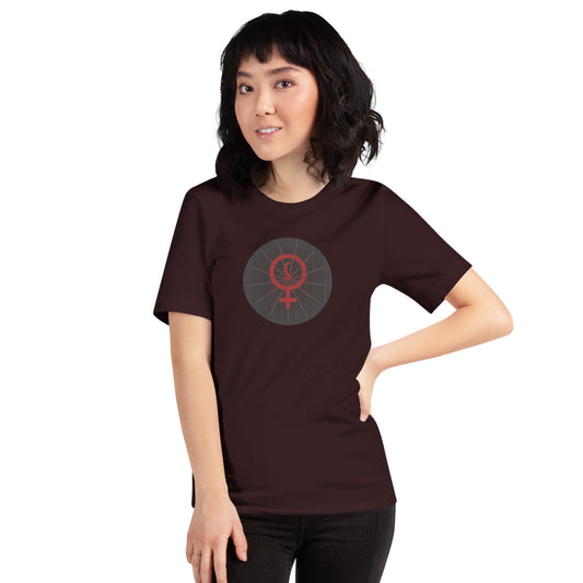 Dark Tredecim - Circle - Divine Feminine - Short-sleeve unisex t-shirt