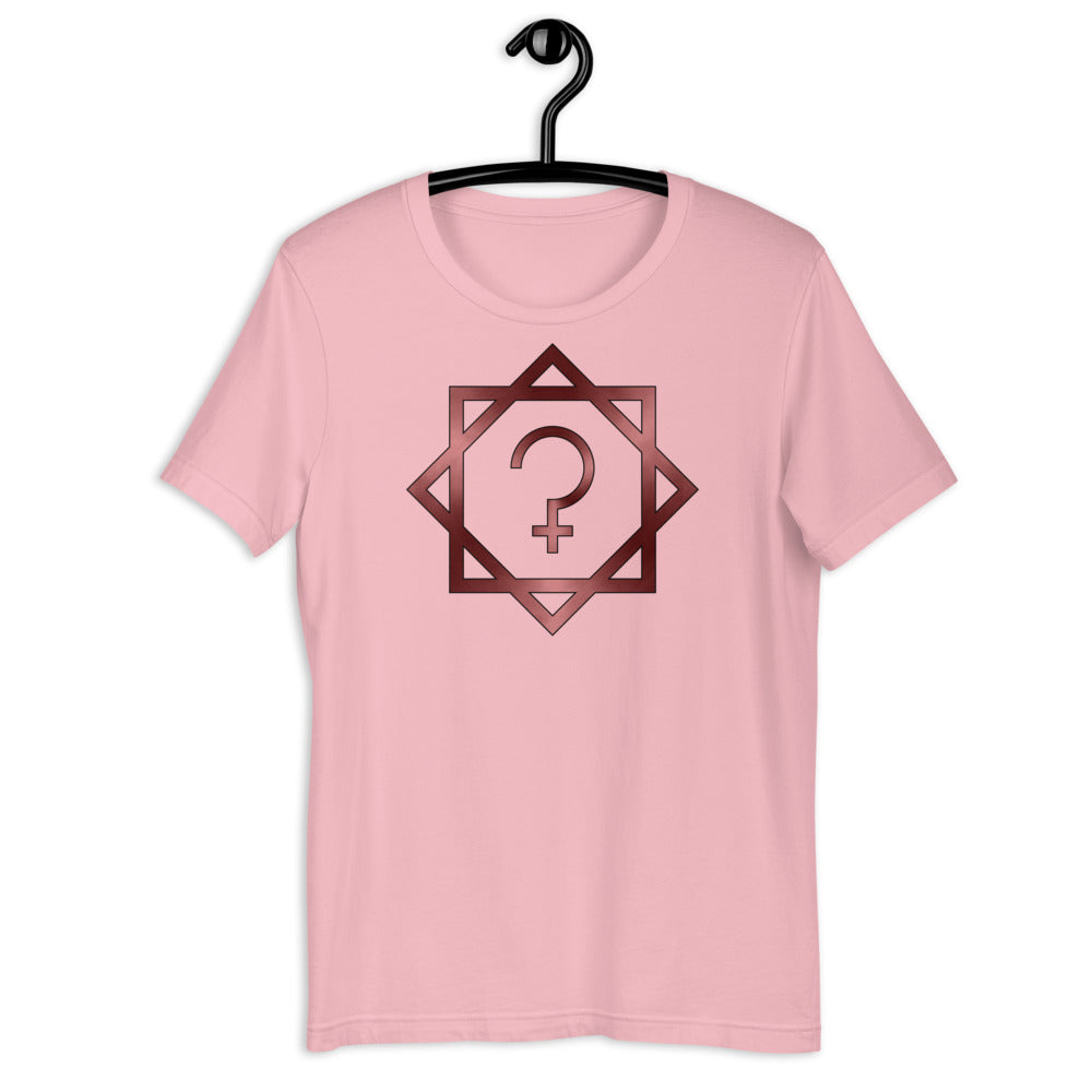 Metallic Zodiac Double-Box - Crimson Ceres - Short-sleeve unisex t-shirt