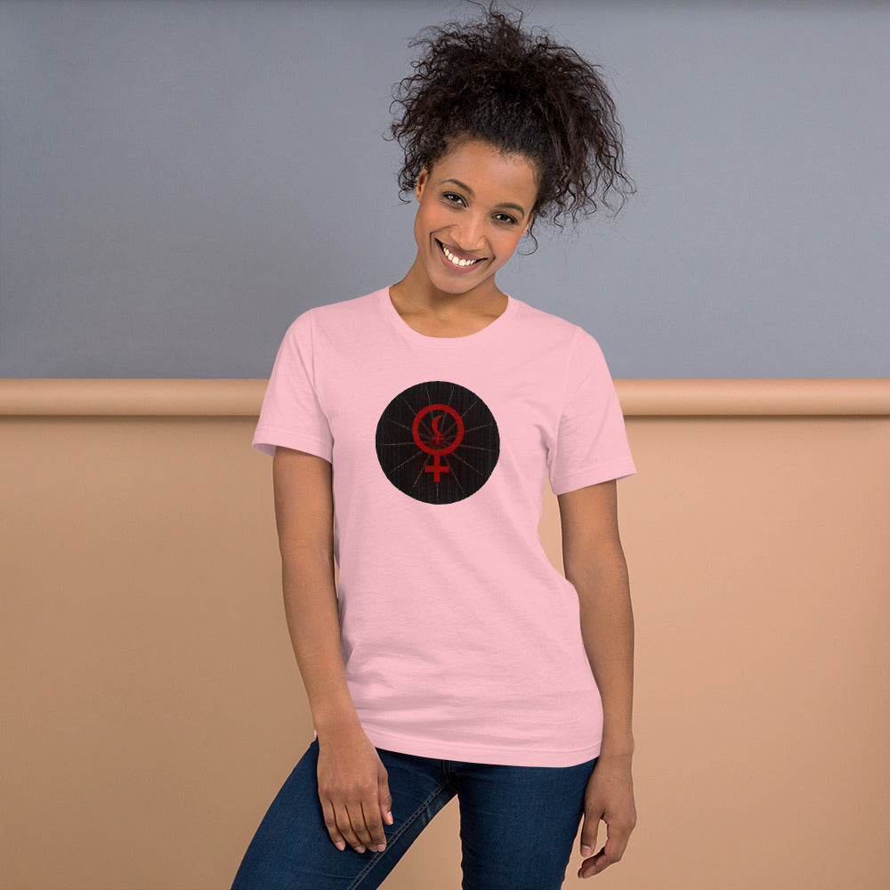 Dark Tredecim - Circle - Divine Feminine - Short-sleeve unisex t-shirt