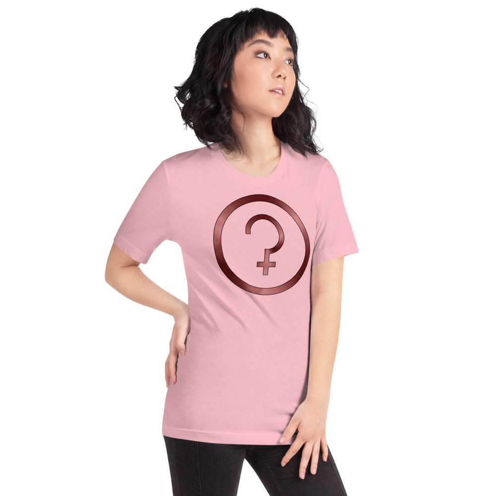 Metallic Zodiac Circle - Crimson Ceres - Short-sleeve unisex t-shirt