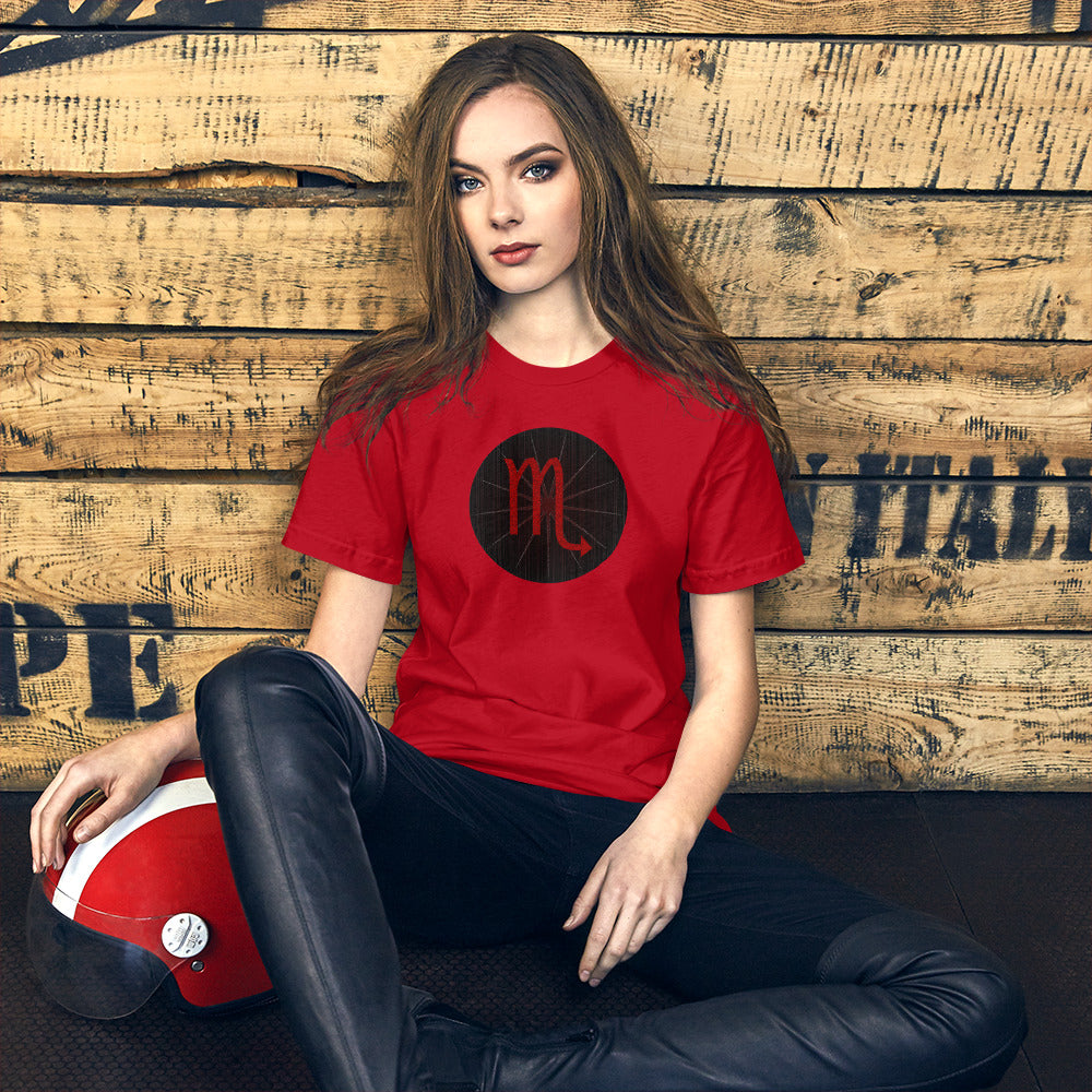 Dark Tredecim - Circle - Scorpio - Short-sleeve unisex t-shirt