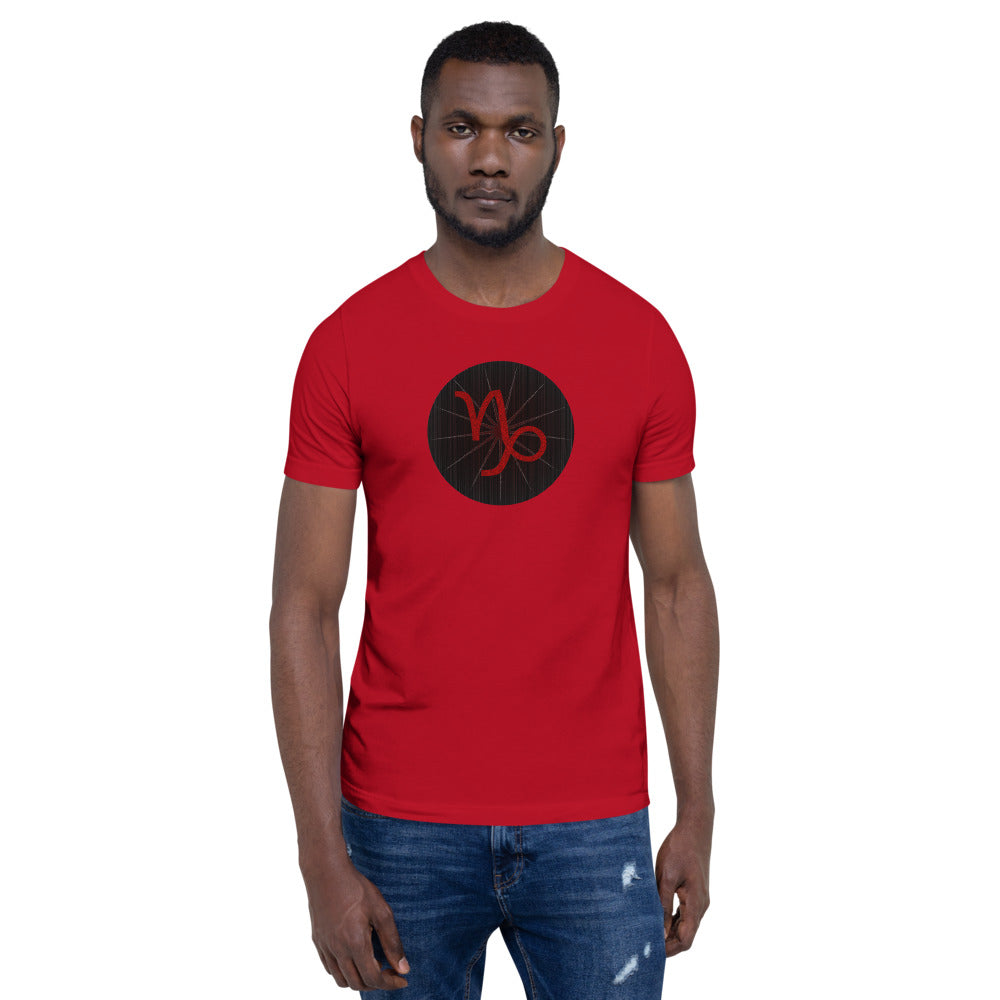 Dark Tredecim - Circle - Capricorn - Short-sleeve unisex t-shirt