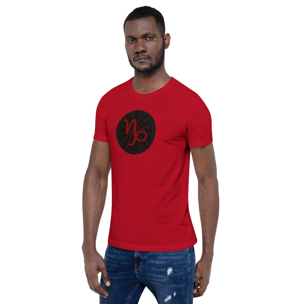 Dark Tredecim - Circle - Capricorn - Short-sleeve unisex t-shirt
