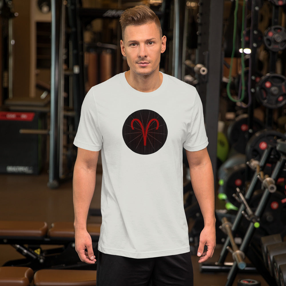 Dark Tredecim - Circle - Aries - Short-sleeve unisex t-shirt