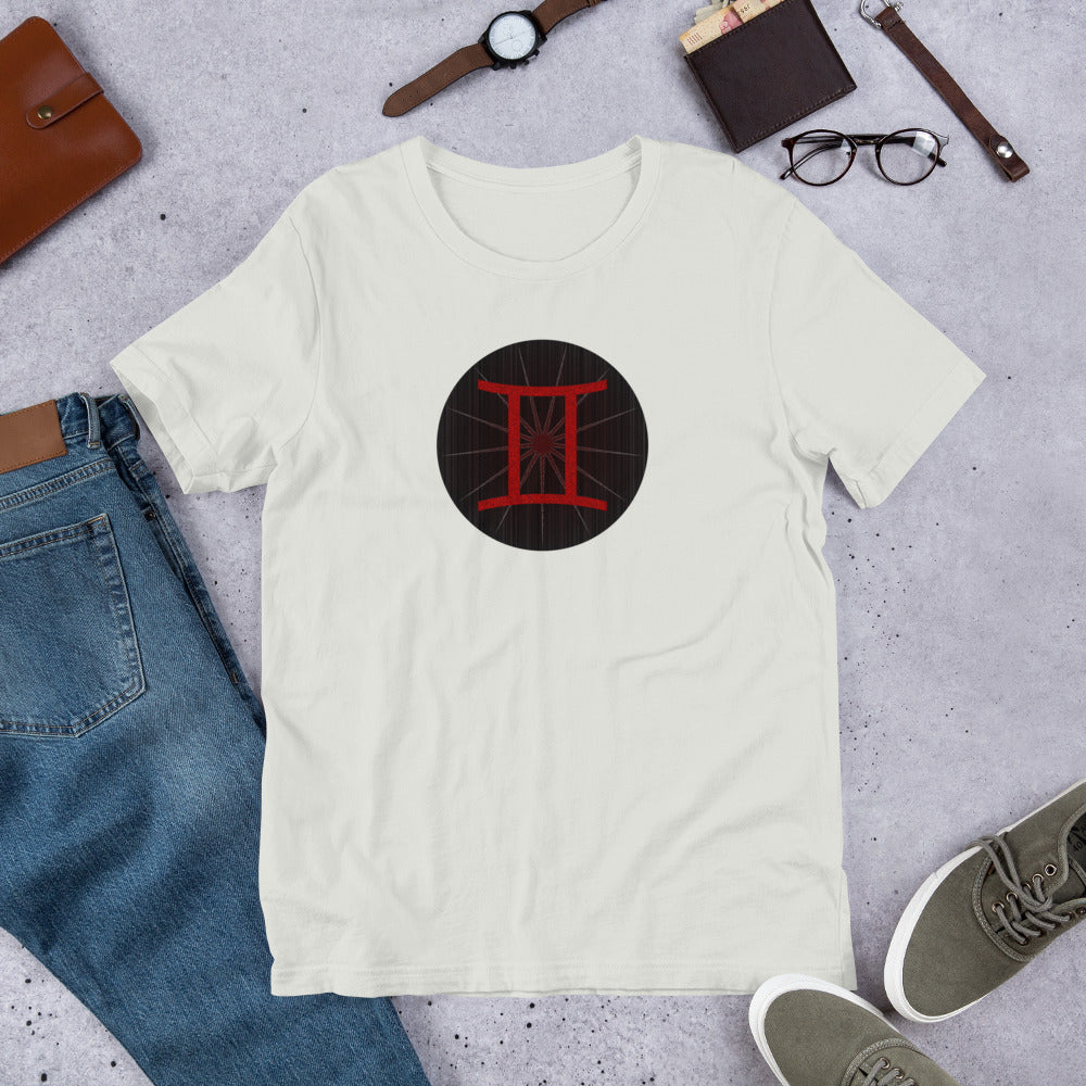 Dark Tredecim - Circle - Gemini - Short-sleeve unisex t-shirt