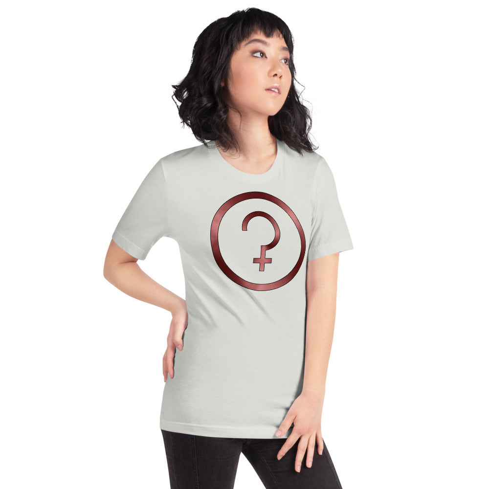Metallic Zodiac Circle - Crimson Ceres - Short-sleeve unisex t-shirt