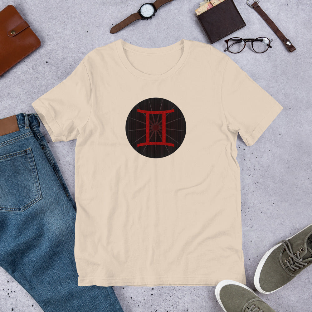 Dark Tredecim - Circle - Gemini - Short-sleeve unisex t-shirt