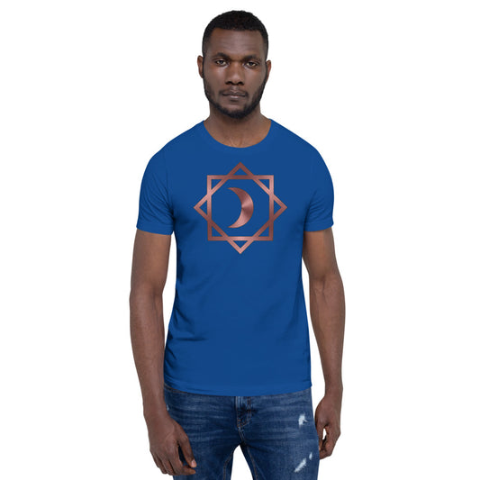 Metallic Zodiac Double-Box - Crimson Moon - Short-sleeve unisex t-shirt