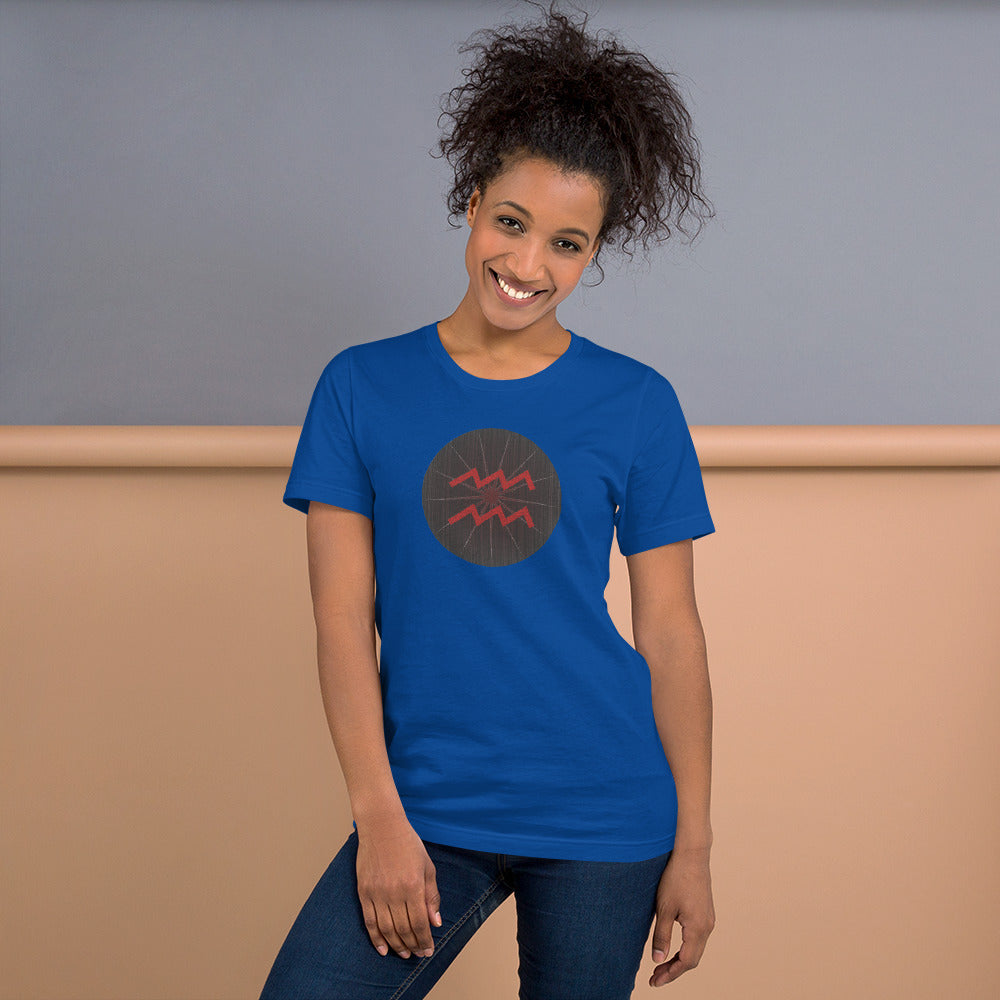 Dark Tredecim - Circle - Aquarius - Short-sleeve unisex t-shirt