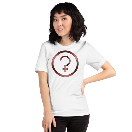 Metallic Zodiac Circle - Crimson Ceres - Short-sleeve unisex t-shirt