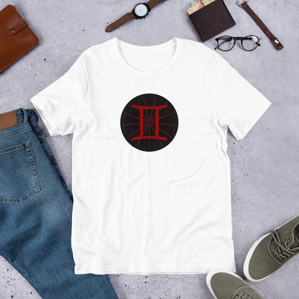Dark Tredecim - Circle - Gemini - Short-sleeve unisex t-shirt