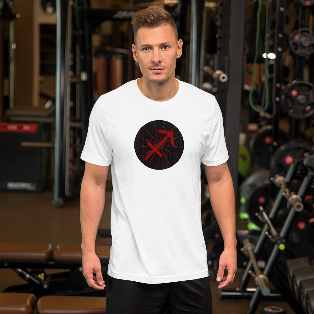 Dark Tredecim - Circle - Sagittarius - Short-sleeve unisex t-shirt
