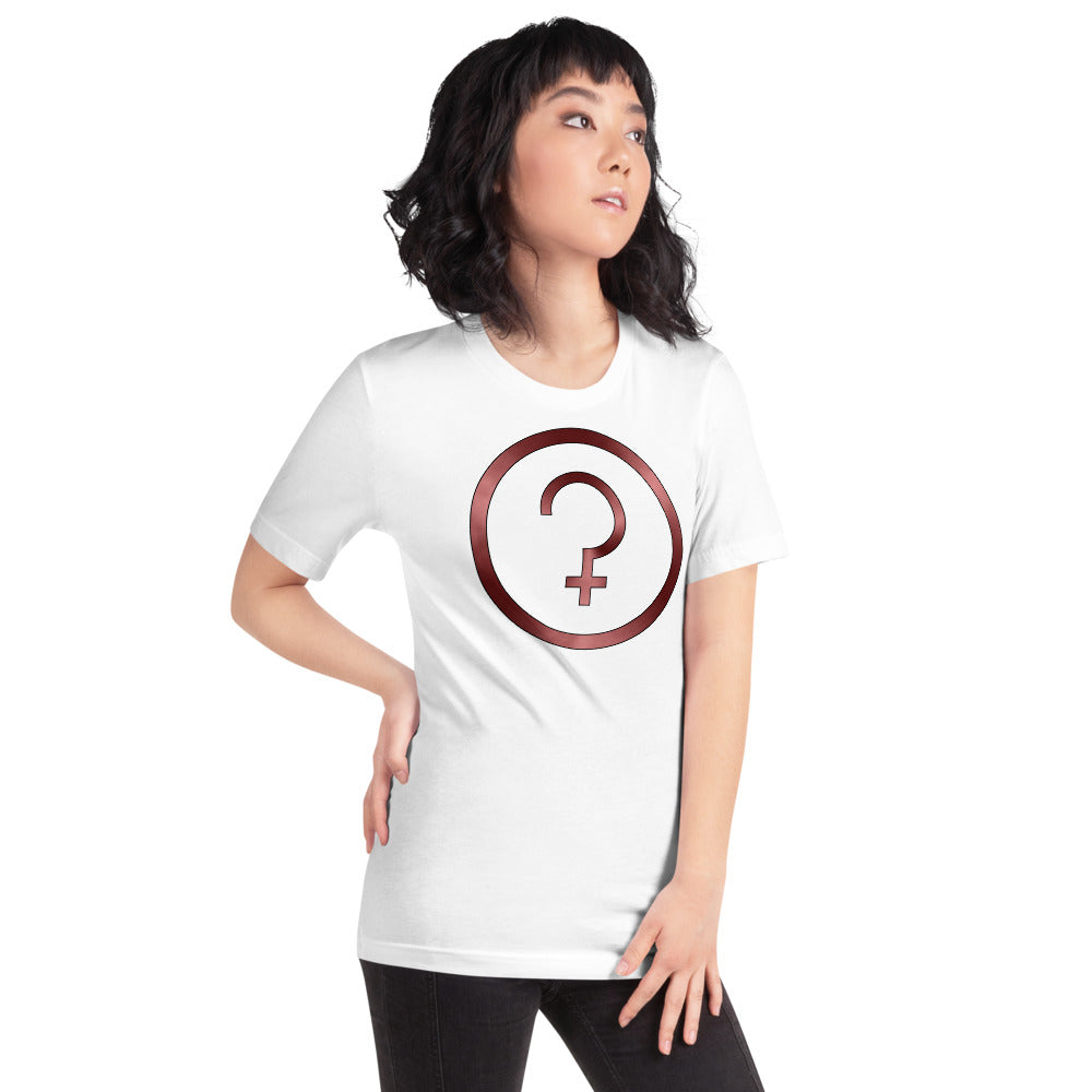 Metallic Zodiac Circle - Crimson Ceres - Short-sleeve unisex t-shirt