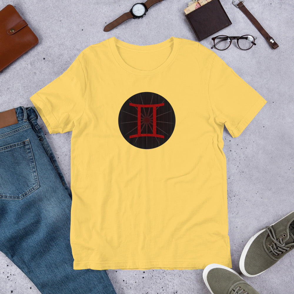 Dark Tredecim - Circle - Gemini - Short-sleeve unisex t-shirt