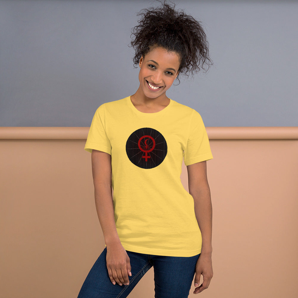 Dark Tredecim - Circle - Divine Feminine - Short-sleeve unisex t-shirt