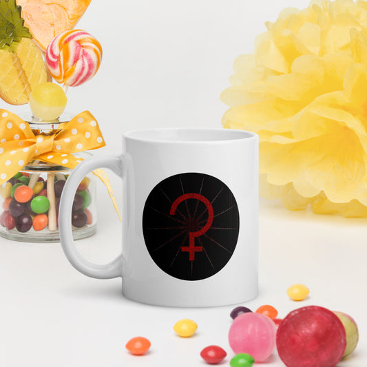 Dark Tredecim - Circle - Ceres - White glossy mug