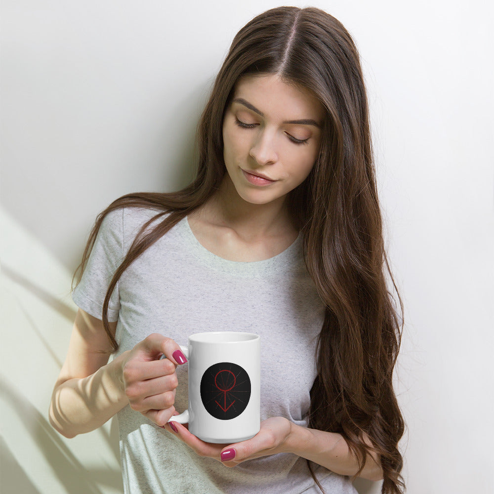 Dark Tredecim - Circle - Eris - White glossy mug