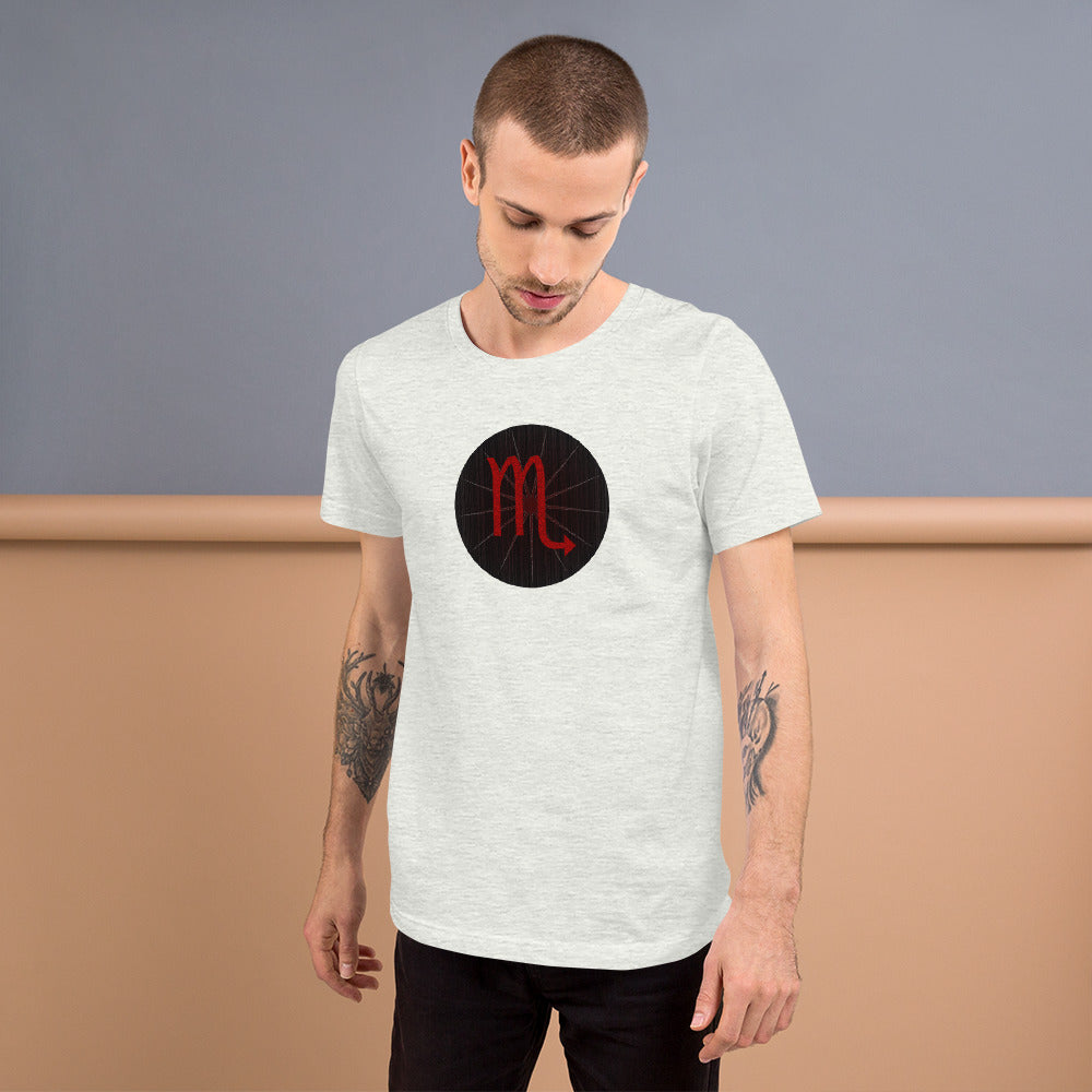 Dark Tredecim - Circle - Scorpio - Short-sleeve unisex t-shirt