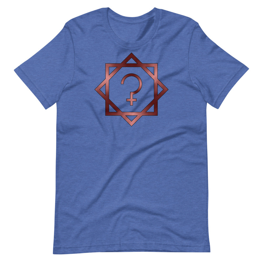Metallic Zodiac Double-Box - Crimson Ceres - Short-sleeve unisex t-shirt