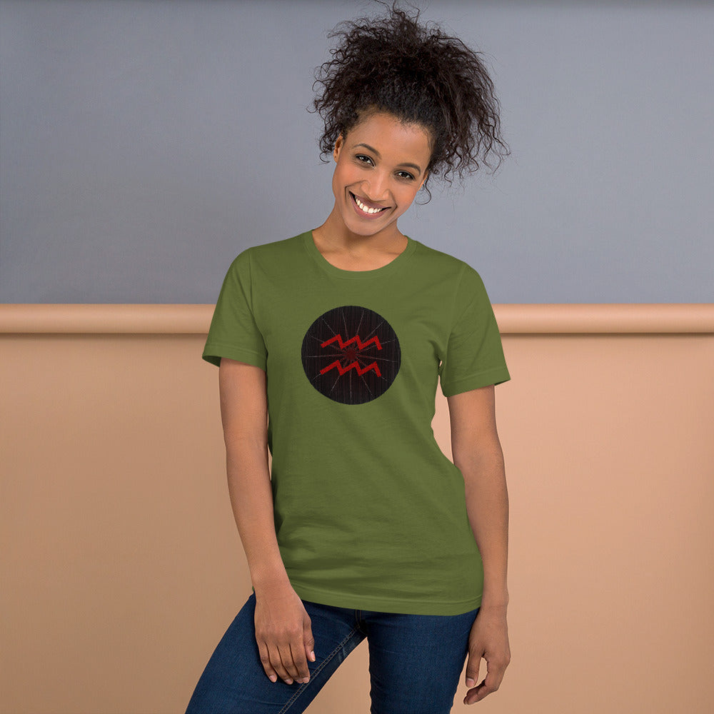 Dark Tredecim - Circle - Aquarius - Short-sleeve unisex t-shirt