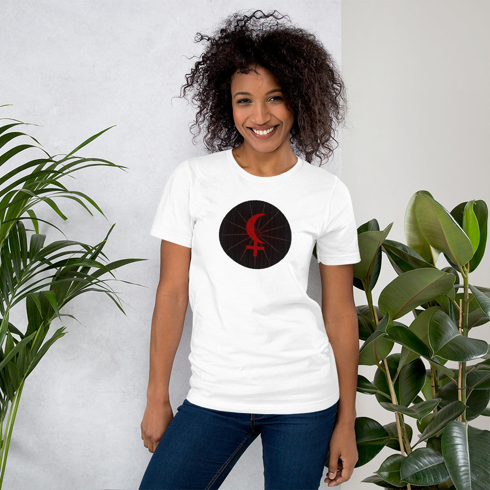 Dark Tredecim - Circle - Black Moon Lilith - Short-sleeve unisex t-shirt