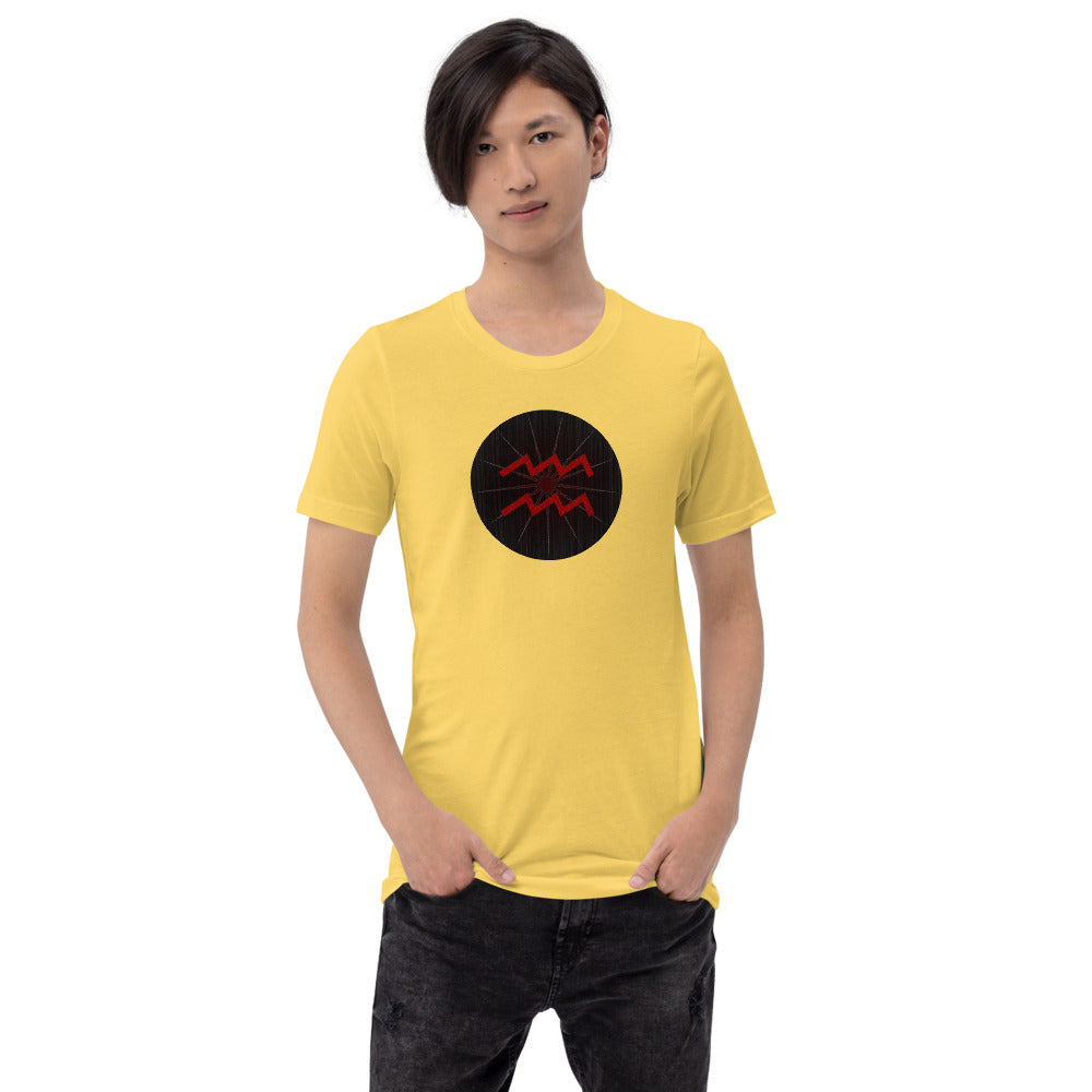 Dark Tredecim - Circle - Aquarius - Short-sleeve unisex t-shirt
